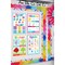 Carson Dellosa 16-Piece Spanish Early Learning Posters, 11" x 17" Colors, Numbers, Alphabet, Shapes, Sight Words Wall Art, ESL Preschool and Kindergarten Classroom Decor and Teacher Supplies